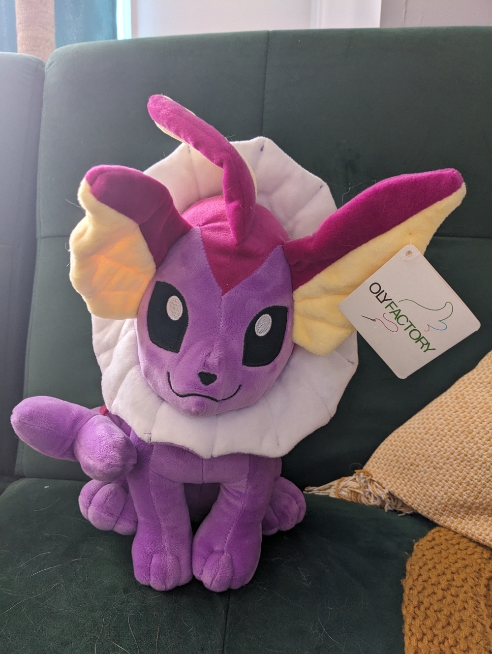 Pokemon Vaporeon Shiny Plush Oly Factory